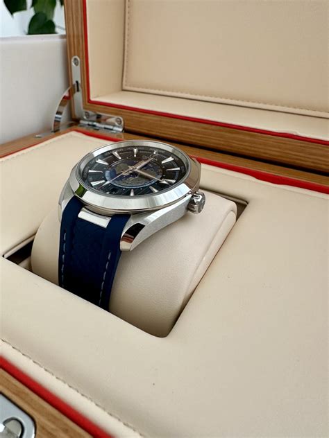 omega seamaster aqua terra kautschukband